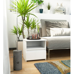 Noptiera Akord CL1 1SZ 40cm (White)