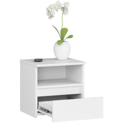 Noptiera Akord CL1 1SZ 40cm (White) Thumb
