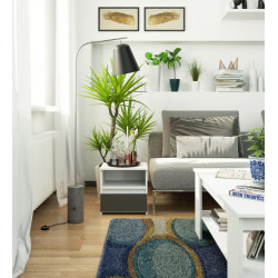 Noptiera Akord CL1 1SZ 40cm (White/Graphite Gray) Thumb