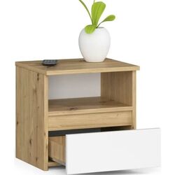 Noptiera Akord CL1 1SZ (Artisan Oak/White) Thumb