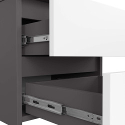 Noptiera Akord CL2 2SZ 40cm (Graphite Gray/White) Thumb