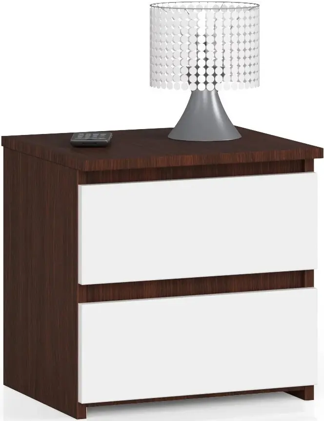 Тумба прикроватная Akord CL2 2SZ CLP PK (Wenge/White) - 2