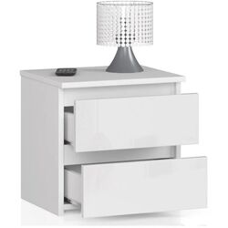 Noptiera Akord CL2 2SZ (White/White Gloss) Thumb
