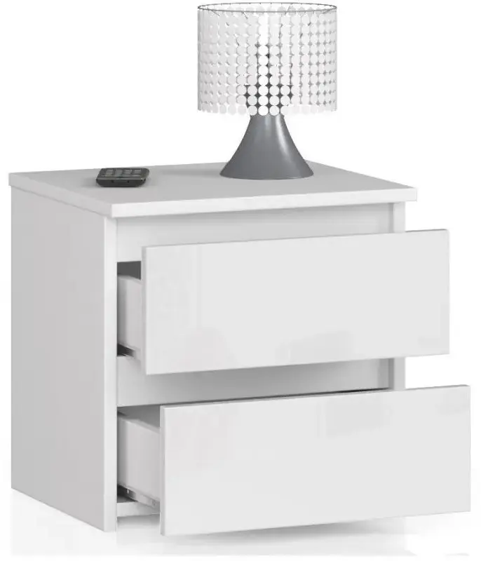 Noptiera Akord CL2 2SZ (White/White Gloss)