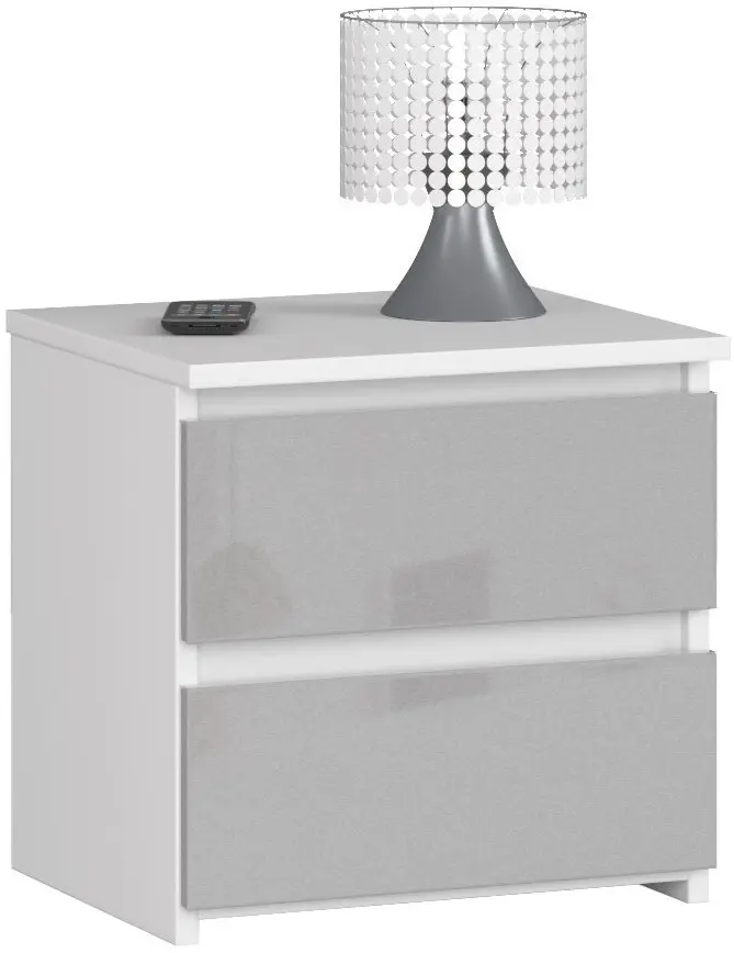 Noptiera Akord CL2 2SZ (White/Metallic Gloss)