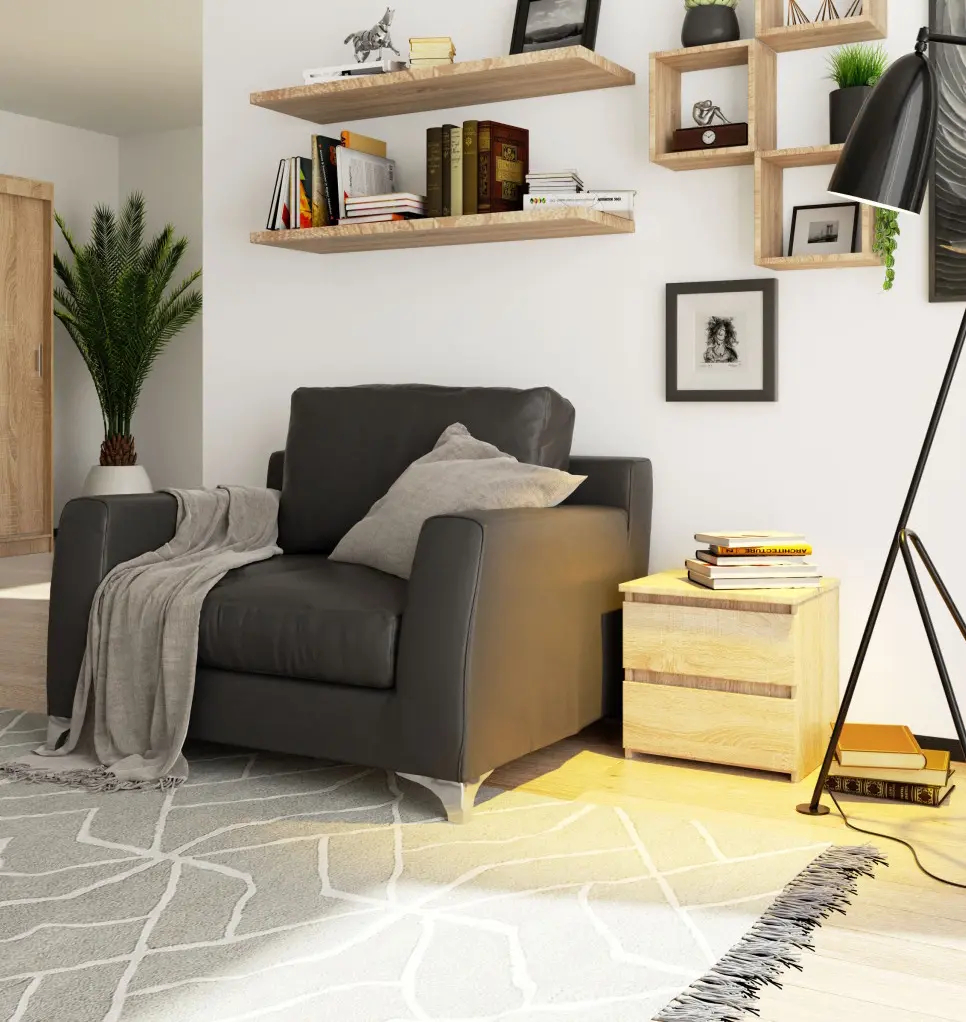 Noptiera Akord CL2 40cm 2SZ (Sonoma Oak)