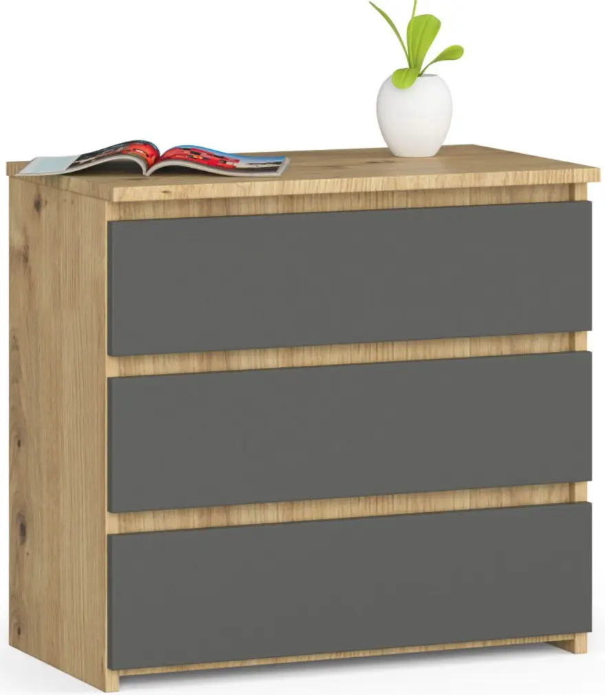 Noptiera Akord CL3 3SZ (Artisan Oak/Graphite Gray)