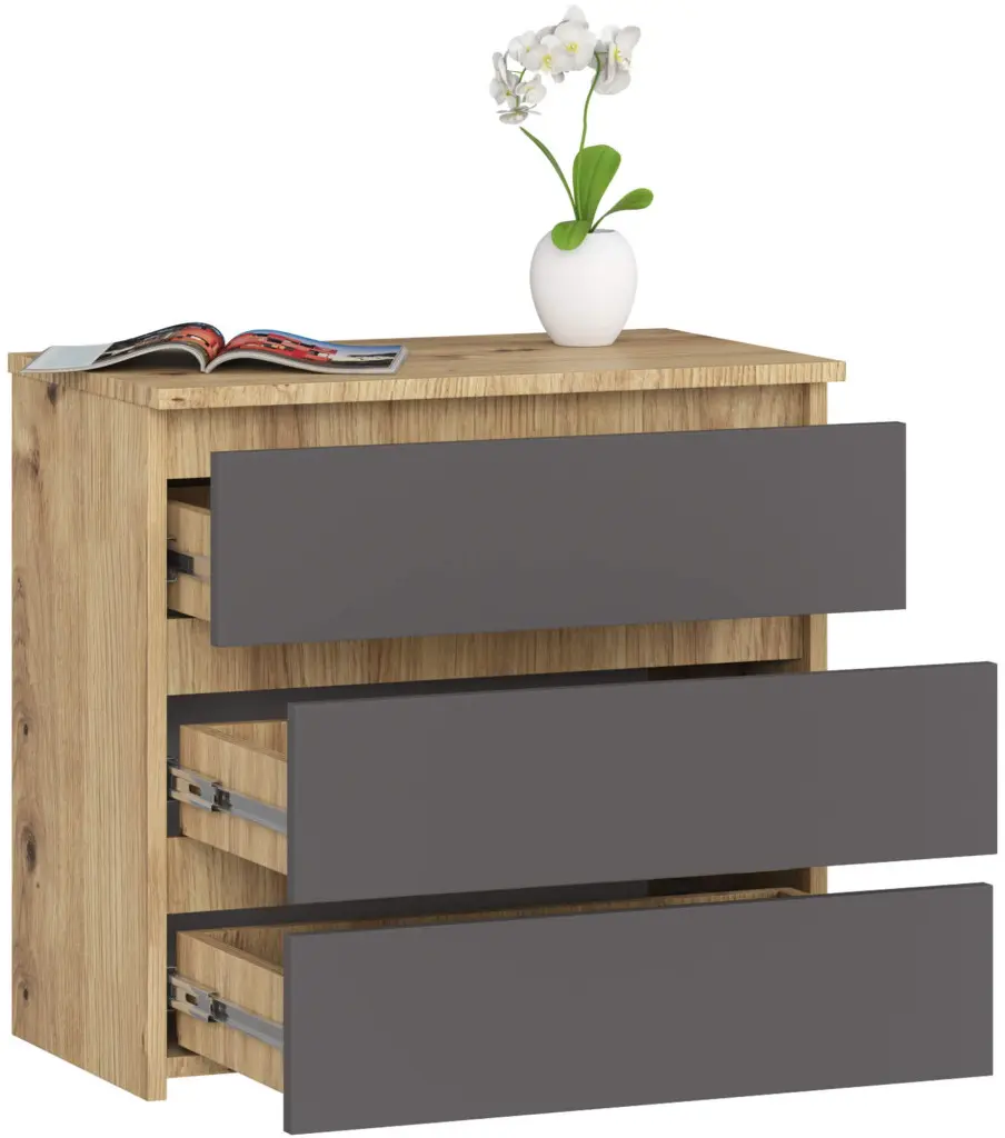 Noptiera Akord CL3 3SZ (Artisan Oak/Graphite Gray)