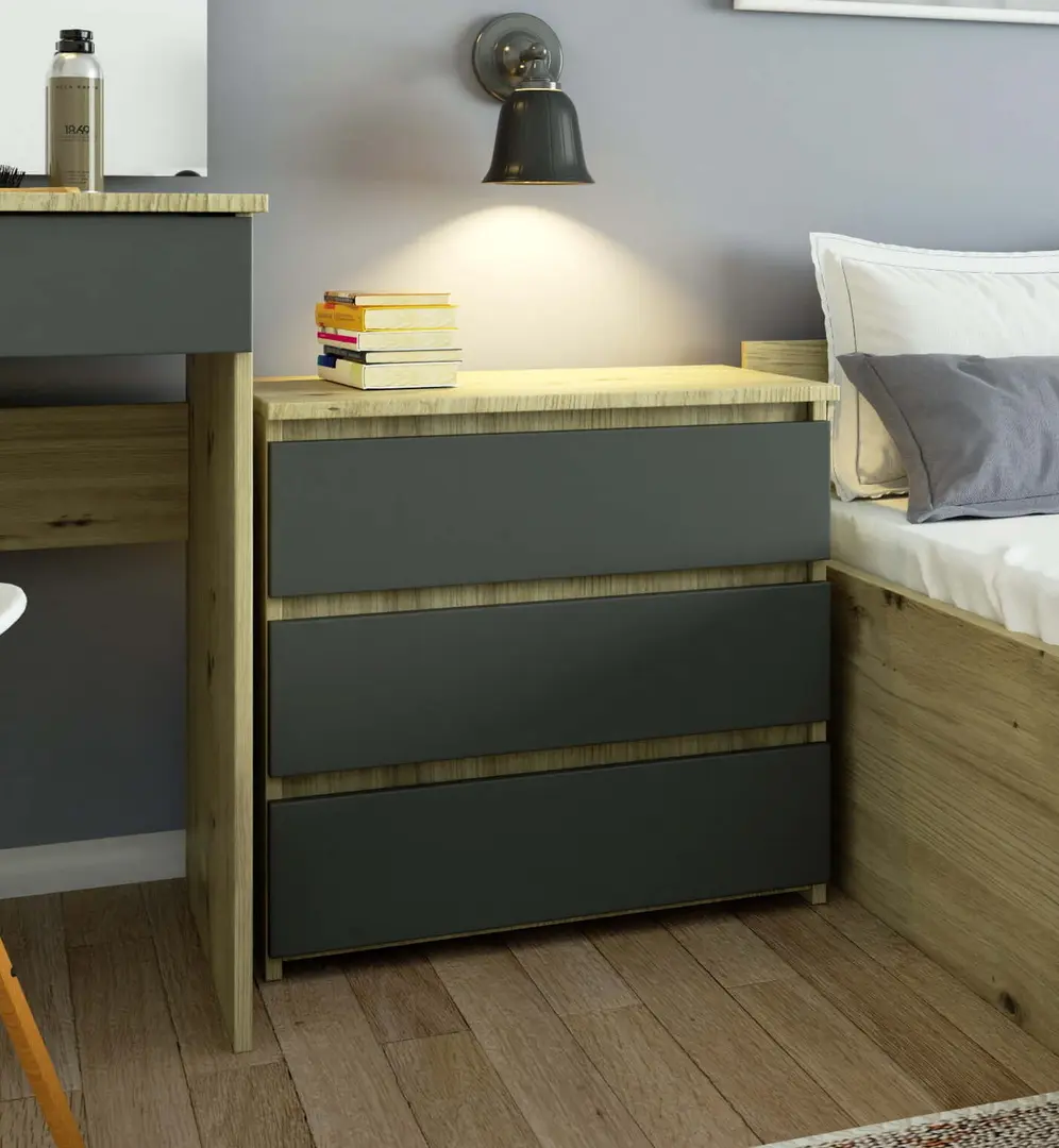 Noptiera Akord CL3 3SZ (Artisan Oak/Graphite Gray)