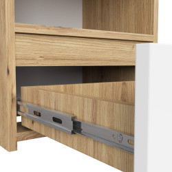 Noptiera Akord K40 1SZ (White/Artisan Oak) Thumb