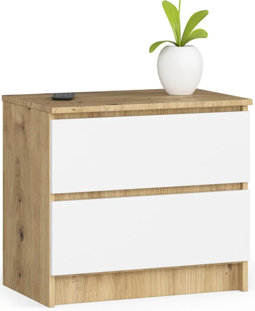 Noptiera Akord K60 2SZ (Artisan Oak/White)