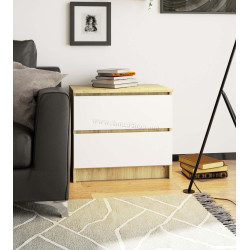 Noptiera Akord K60 2SZ (Artisan Oak/White)