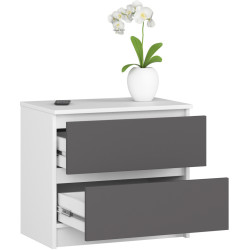 Noptiera Akord K60 2SZ (Grey/White) Thumb