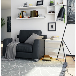 Noptiera Akord K60 2SZ (Metallic Gloss/White) Thumb