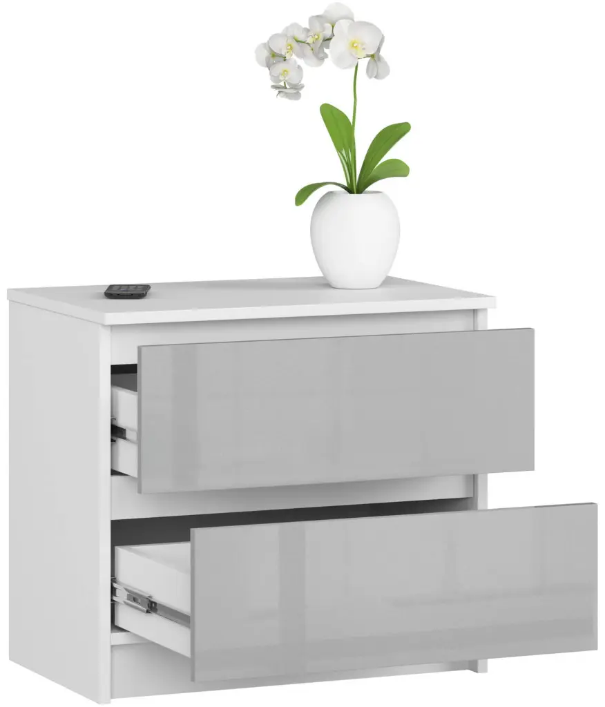 Noptiera Akord K60 2SZ (Metallic Gloss/White)