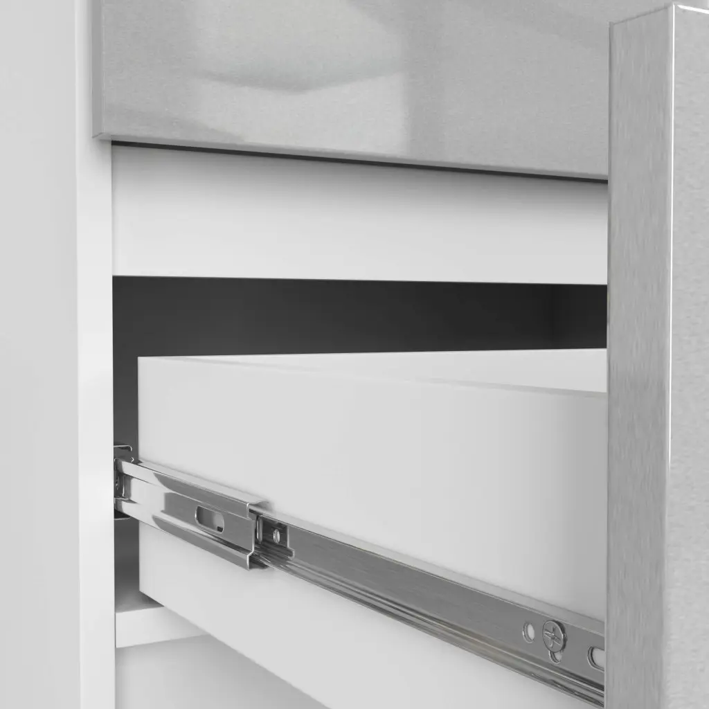 Noptiera Akord K60 2SZ (Metallic Gloss/White)