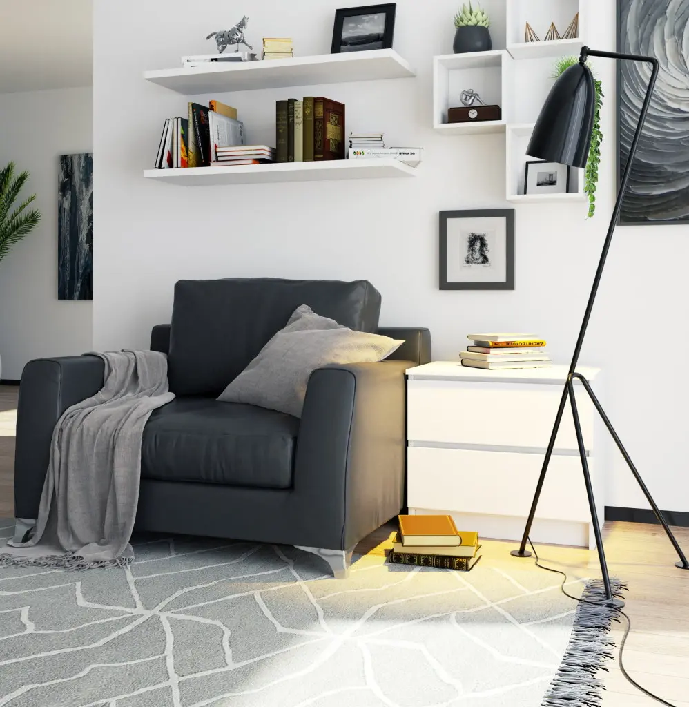 Тумба прикроватная Akord K60 2SZ (White)