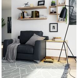 Noptiera Akord K60 2SZ (Sonoma Oak/White) Thumb