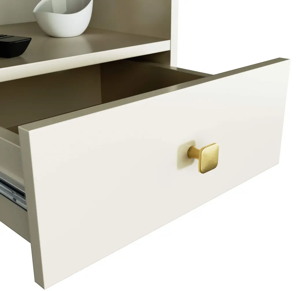 Noptiera Akord Mobi 40cm 1SZ (Cashmere/Gold)