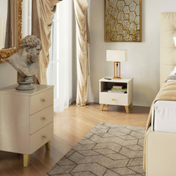 Noptiera Akord Mobi 40cm 1SZ (Cashmere/Gold) Thumb