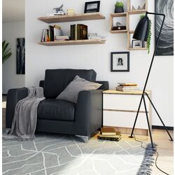 Тумба прикроватная Artool 168527-AK (Oak/White) Thumb