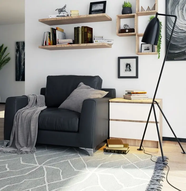 Тумба прикроватная Artool 168527-AK (Oak/White) - 3