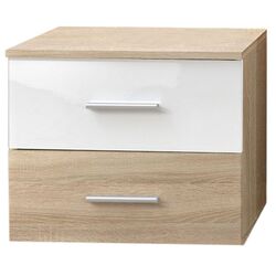 Noptiera ASM Vicky DSW VYN (Sonoma Oak/White Gloss)