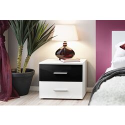 Noptiera ASM Vicky WSHWH VYN (Black Gloss/White Gloss/White Matt) Thumb