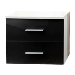 Noptiera ASM Vicky WSS VYN (Black Gloss/White Matt)