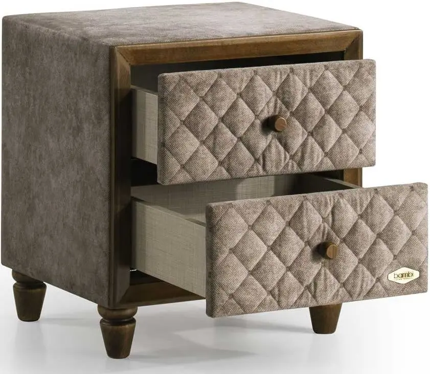Тумба прикроватная Bambi Bamboo Sleep (Cappuccino) - 4