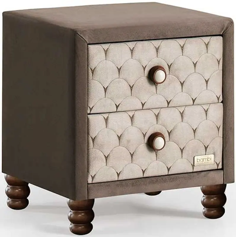 Noptiera Bambi Borjen (Cappuccino) - 2