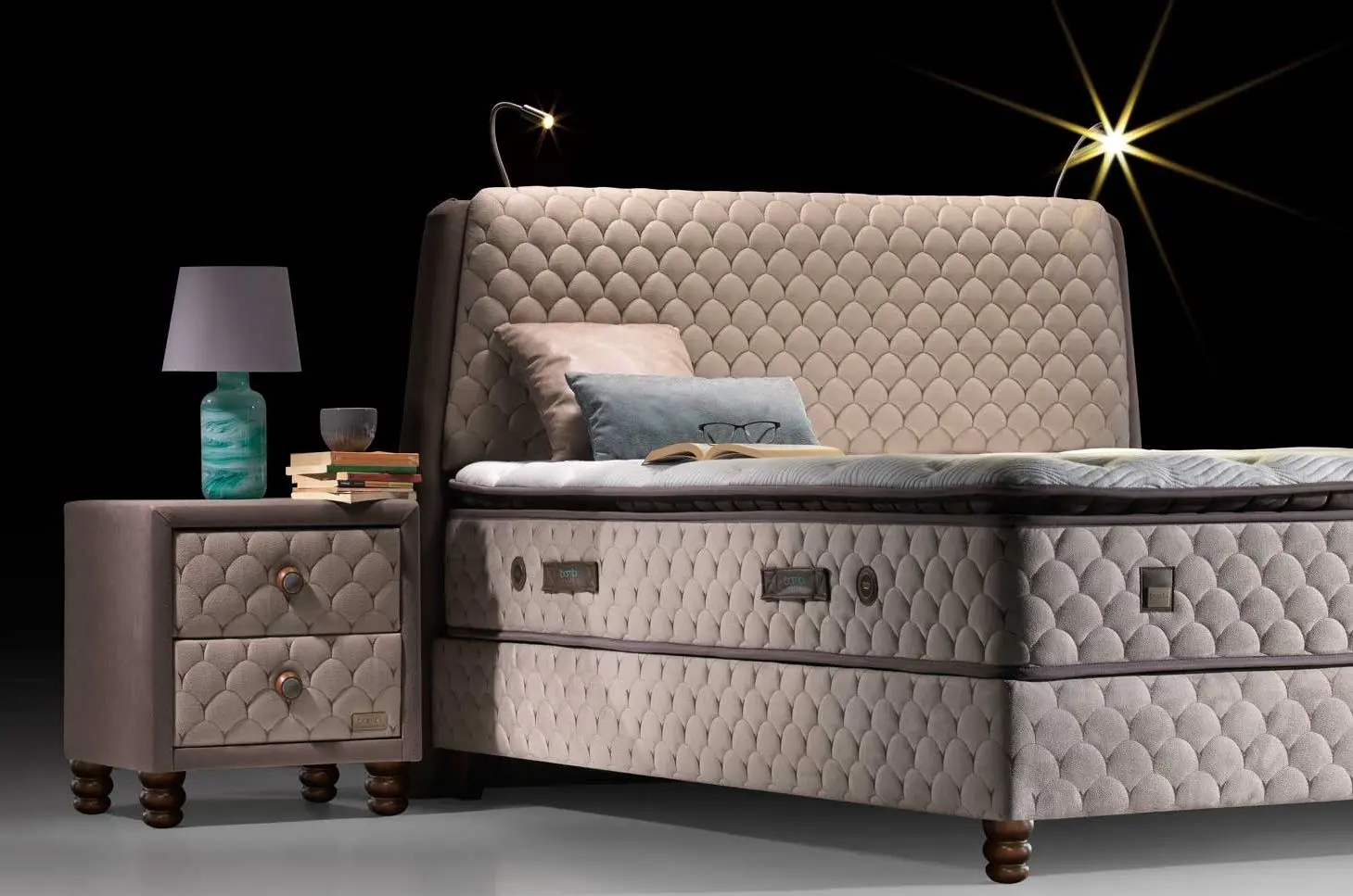 Noptiera Bambi Borjen (Cappuccino) - 6