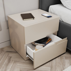 Тумба прикроватная Bayro Modena 550x500x450 Sorrento (Gray Stone) Thumb