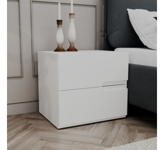 Noptiera Bayro Modena 550x500x450 Sorrento (White Matte)