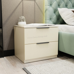 Noptiera Bayro Murano 550x500x450 Positano (Ivory)