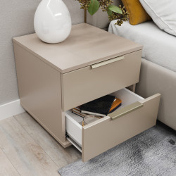 Тумба прикроватная Bayro Napoli 500x500x500 (Gray Stone) Thumb