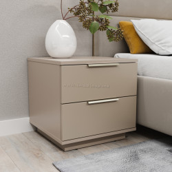 Тумба прикроватная Bayro Napoli 500x500x500 (Gray Stone)