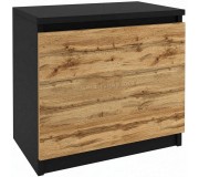 Noptiera Belini SI SN1/0/B/DW/0/0 (Wotan Oak/Black)