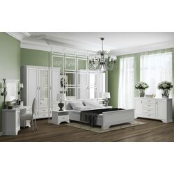 Тумба прикроватная Gerbor Kentuki KOM1S (Белый) Thumb