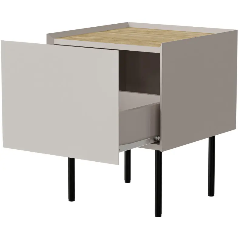 Set noptiere Cama Fellini (Cashmere/Oak) - 3