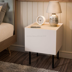 Set noptiere Cama Fellini (Cashmere/Oak)