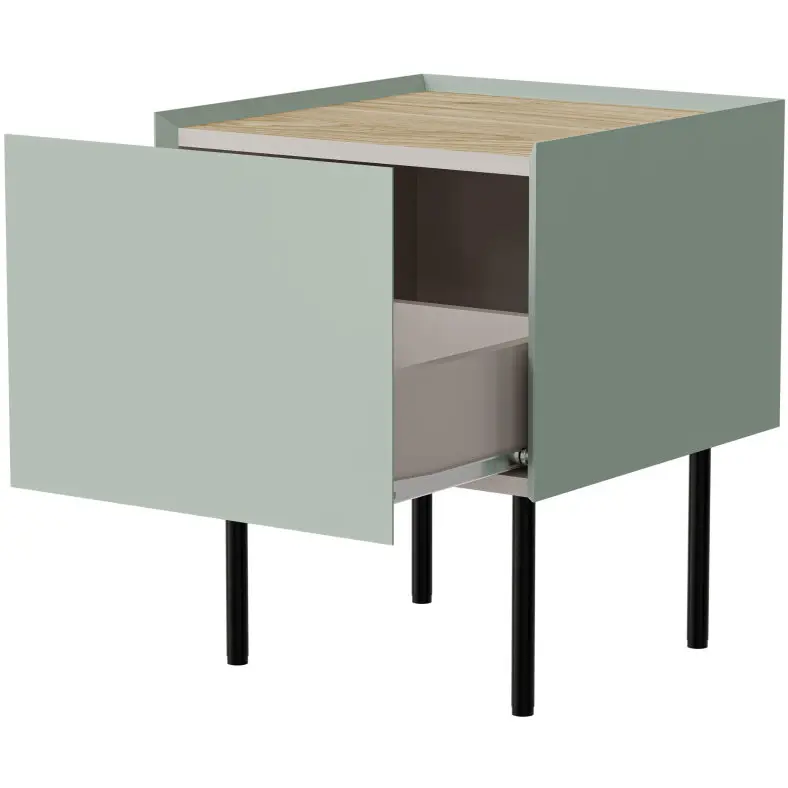 Set noptiere Cama Fellini (Olive/Oak) - 3