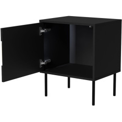 Комплект прикроватных тумб Cama Inserto 1D (Black/Wotan Oak) Thumb