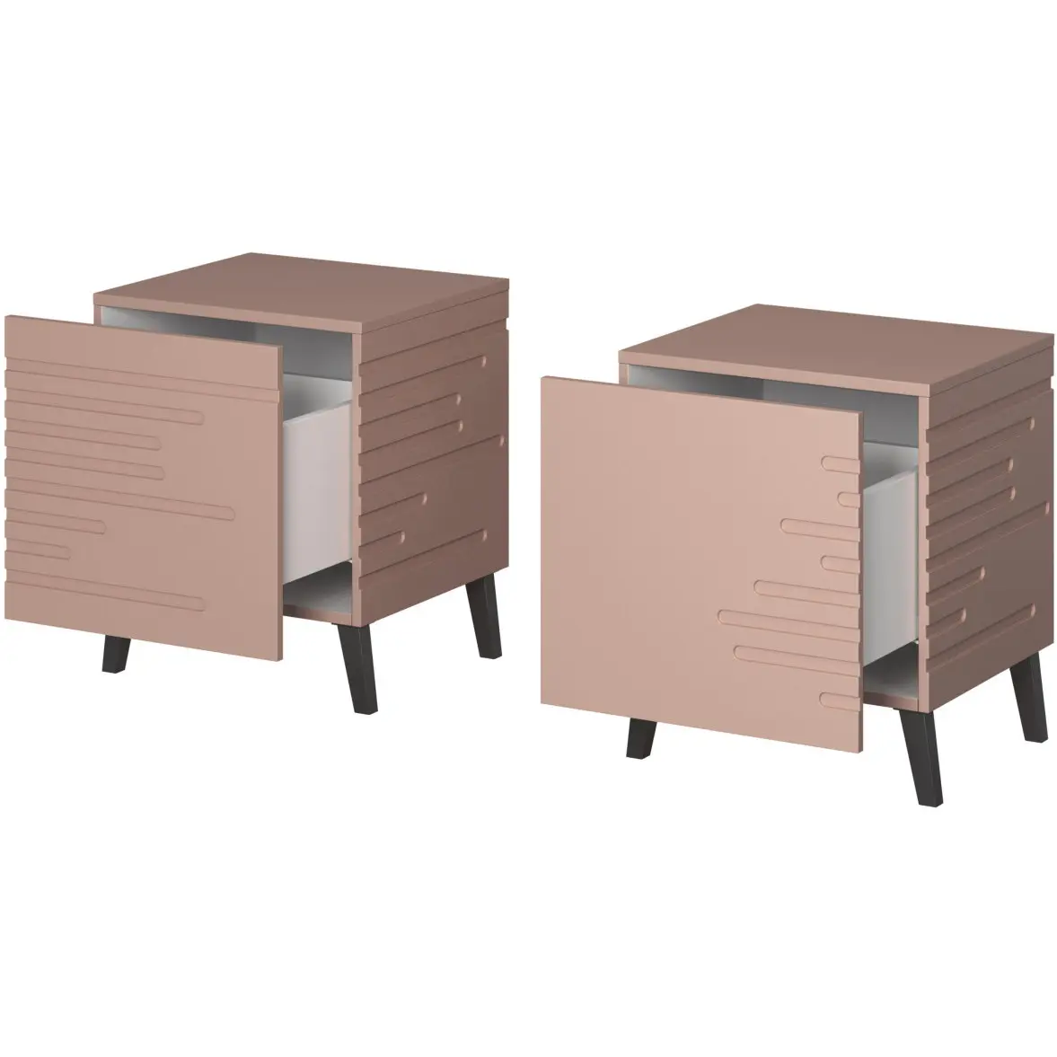 Set noptiere Cama Nova (Pink) - 3