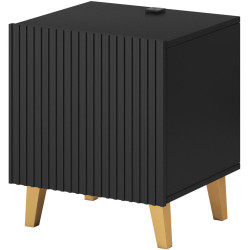 Комплект прикроватных тумб Cama Pafos с зарядным портом (Black) Thumb