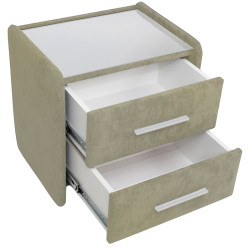 Noptiera Charmbed Emma Laguna 09 (Stone Grey/White) Thumb