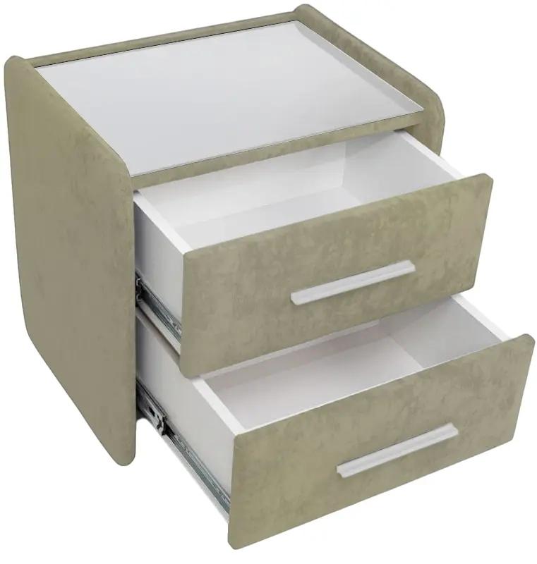 Noptiera Charmbed Emma Laguna 09 (Stone Grey/White)