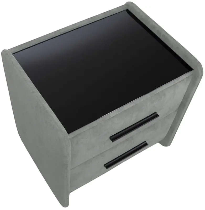 Тумба прикроватная Charmbed Emma Laguna 42 (Grey/Black) - 3