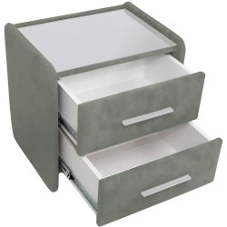 Noptiera Charmbed Emma Laguna 43 (Dark Grey/White) Thumb