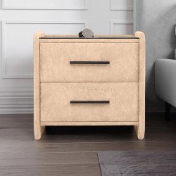 Тумба прикроватная Charmbed Emma Mono 02 (Beige/Black)